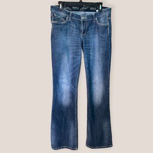 Wrangler Women's Shiloh Ultimate Riding With Heavy Embroidery Bootcut Jeans